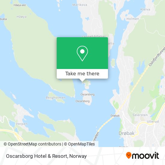 Oscarsborg Hotel & Resort map