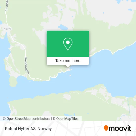 Rafdal Hytter AS map