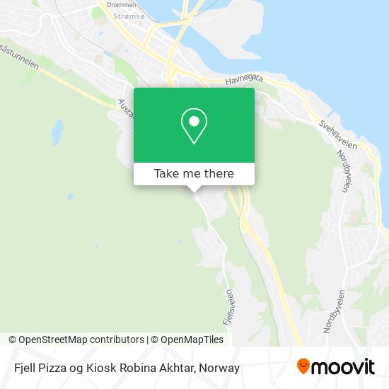 Fjell Pizza og Kiosk Robina Akhtar map
