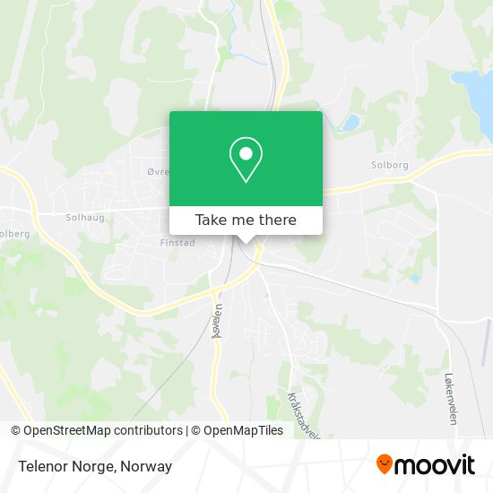 Telenor Norge map