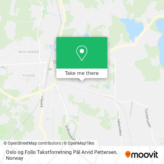 Oslo og Follo Takstforretning Pål Arvid Pettersen map