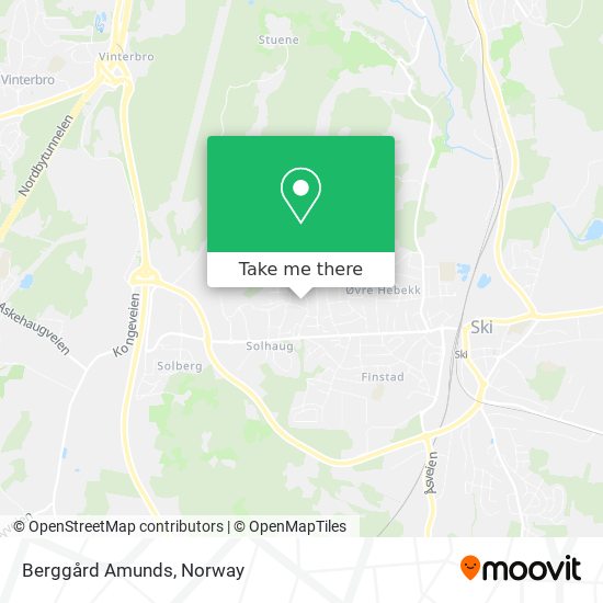 Berggård Amunds map