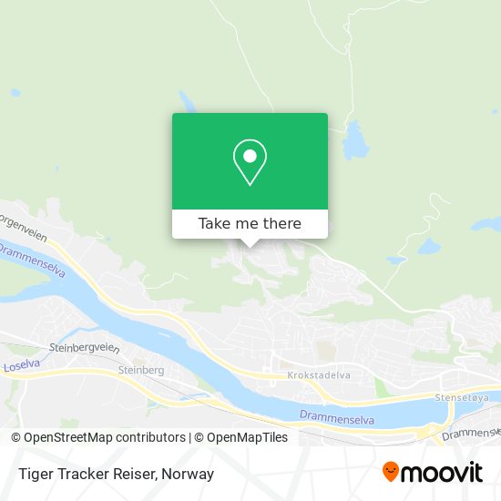 Tiger Tracker Reiser map