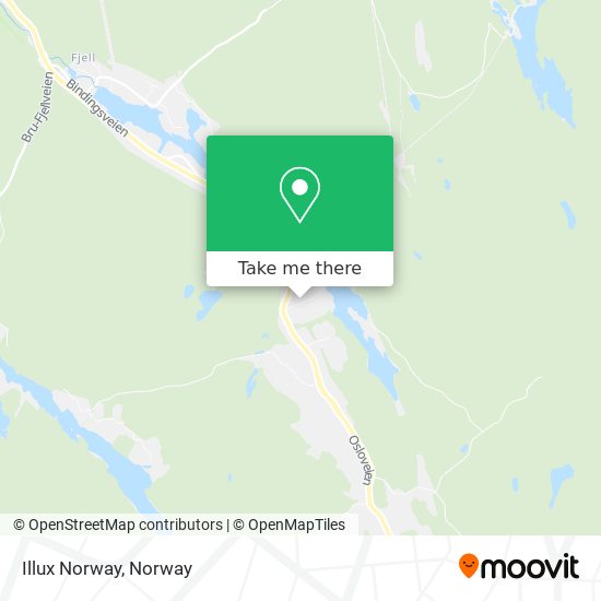 Illux Norway map