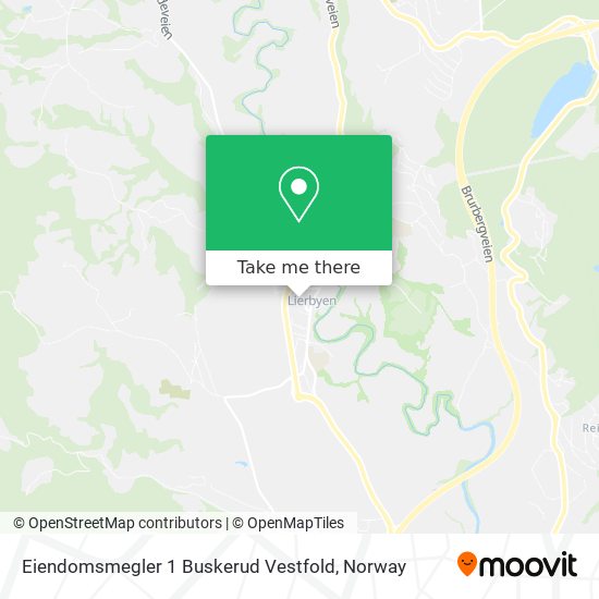 Eiendomsmegler 1 Buskerud Vestfold map