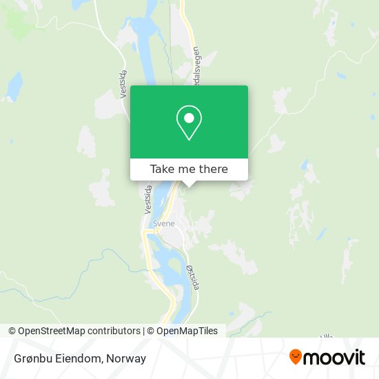 Grønbu Eiendom map