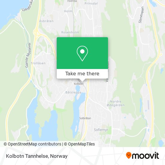 Kolbotn Tannhelse map