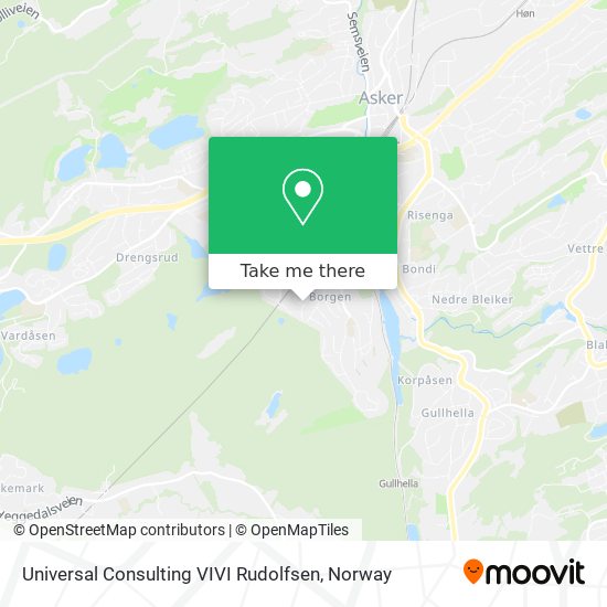 Universal Consulting VIVI Rudolfsen map