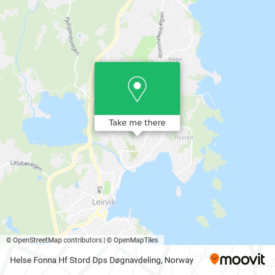 Helse Fonna Hf Stord Dps Døgnavdeling map