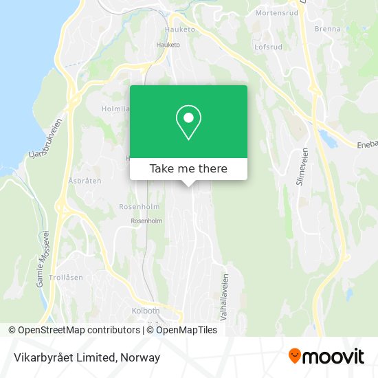 Vikarbyrået Limited map