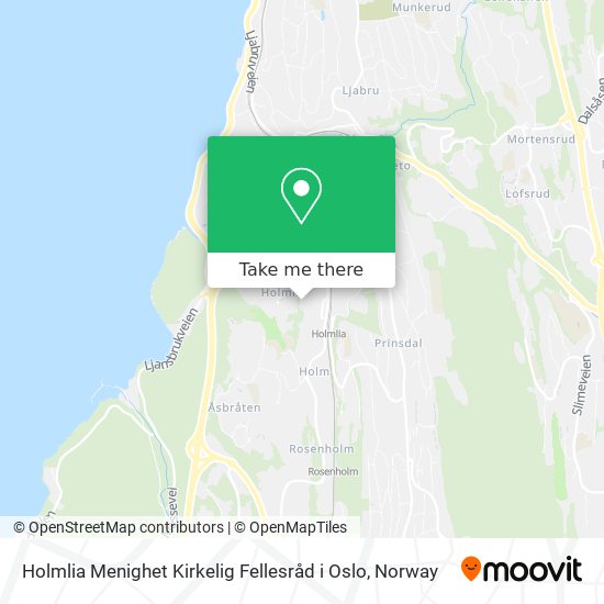 Holmlia Menighet Kirkelig Fellesråd i Oslo map