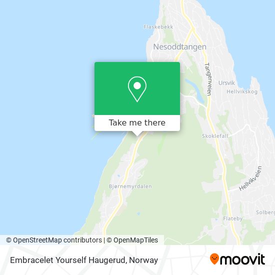Embracelet Yourself Haugerud map