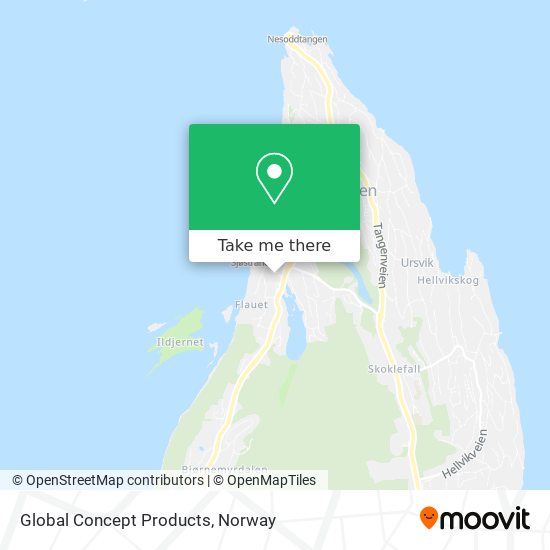 Global Concept Products map