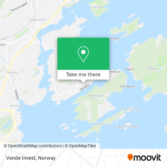 Vende Invest map