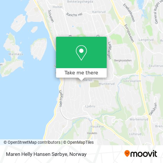 Maren Helly Hansen Sørbye map