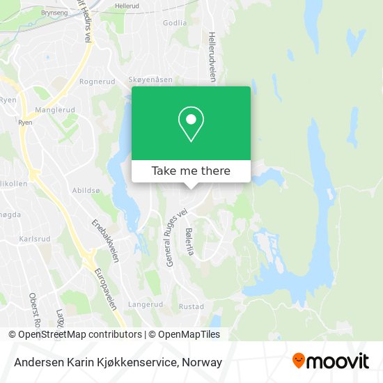 Andersen Karin Kjøkkenservice map