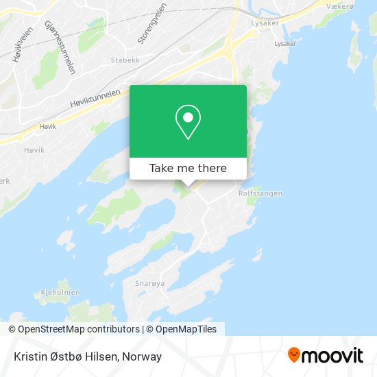 Kristin Østbø Hilsen map