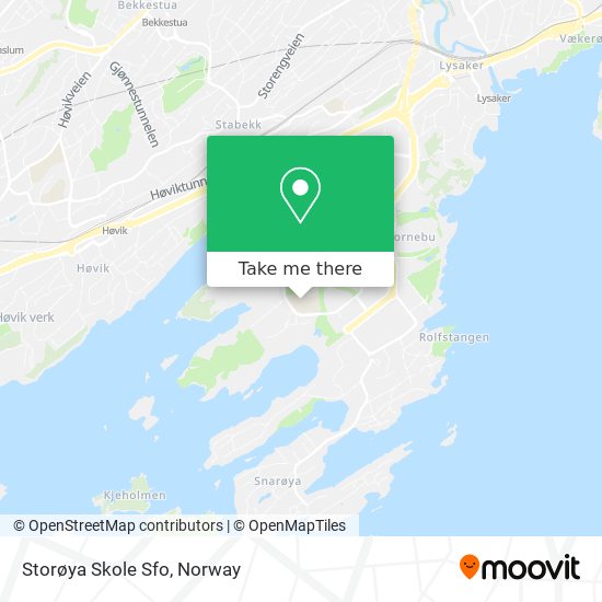 Storøya Skole Sfo map