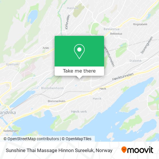 Sunshine Thai Massage Hinnon Sureeluk map