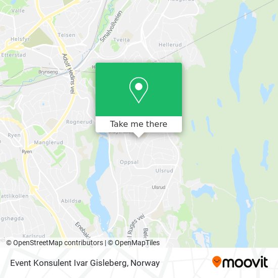 Event Konsulent Ivar Gisleberg map