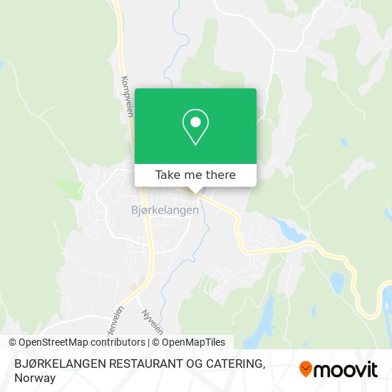 BJØRKELANGEN RESTAURANT OG CATERING map