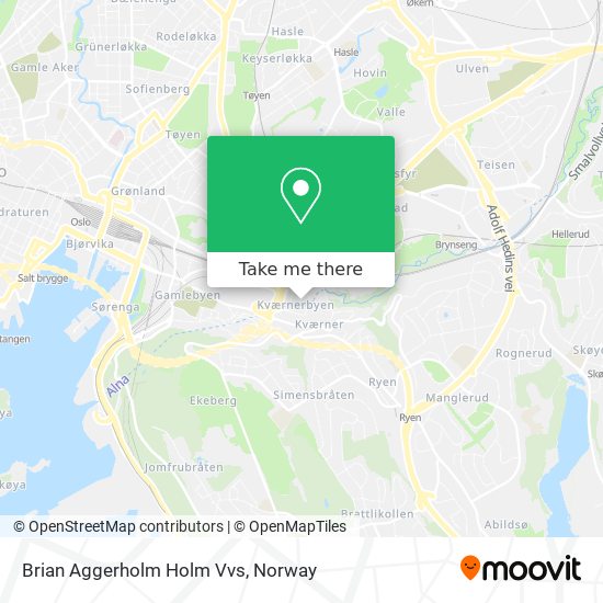 Brian Aggerholm Holm Vvs map