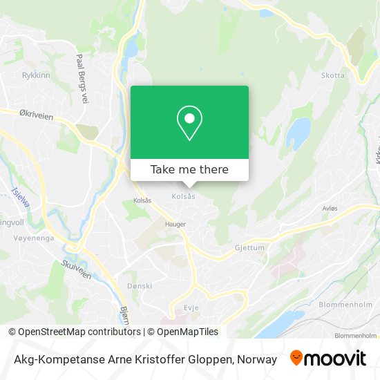 Akg-Kompetanse Arne Kristoffer Gloppen map
