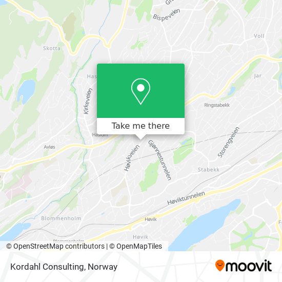 Kordahl Consulting map