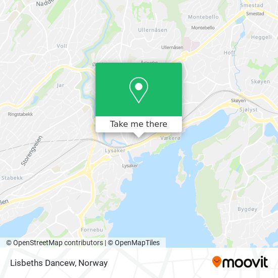 Lisbeths Dancew map