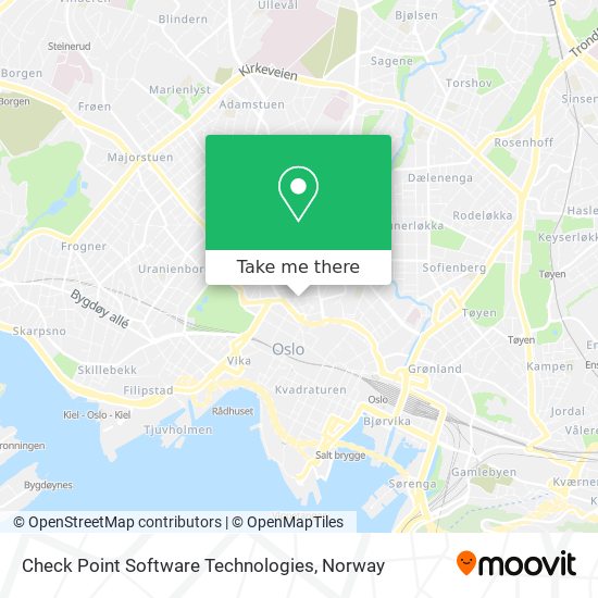 Check Point Software Technologies map