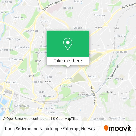 Karin Søderholms Naturterapi / Fotterapi map