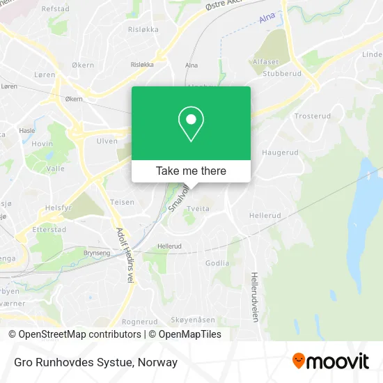 Gro Runhovdes Systue map