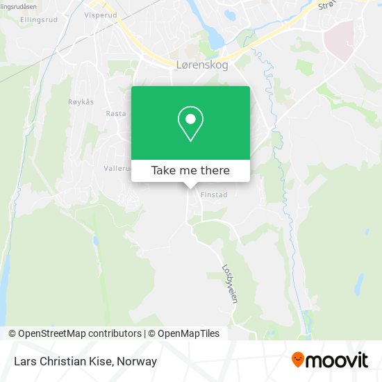 Lars Christian Kise map