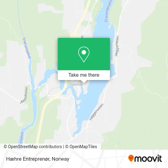 Hæhre Entreprenør map
