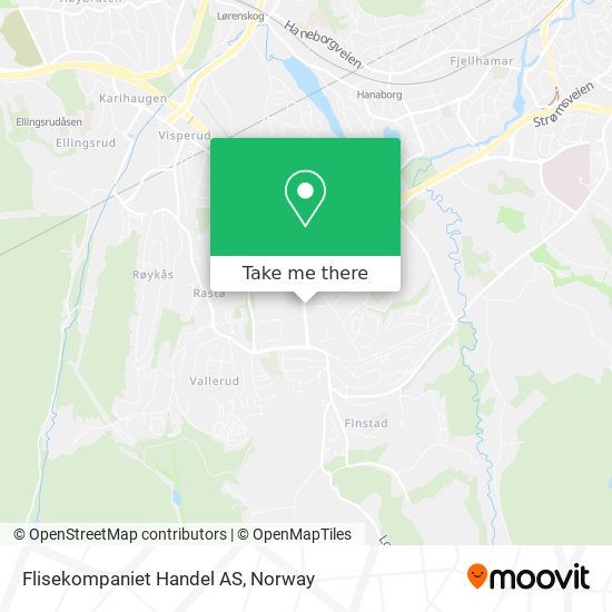 Flisekompaniet Handel AS map