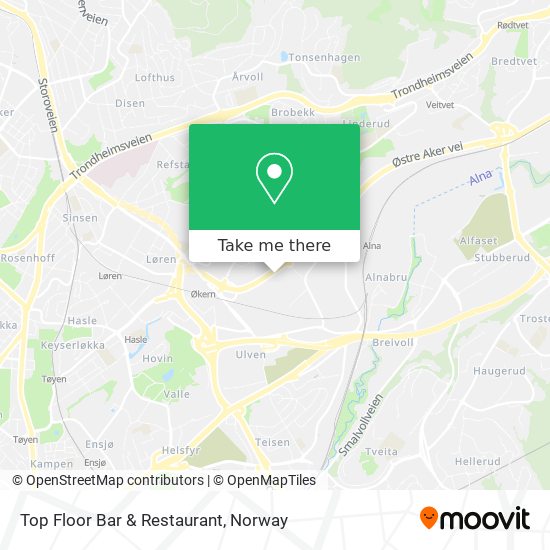 Top Floor Bar & Restaurant map