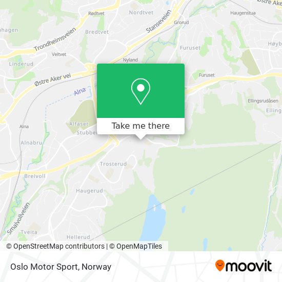 Oslo Motor Sport map