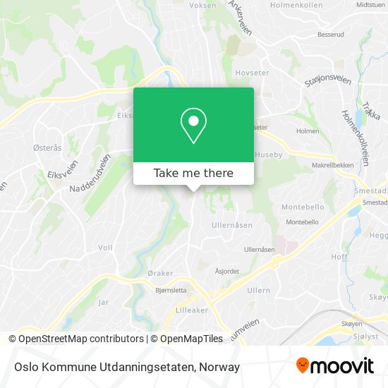 Oslo Kommune Utdanningsetaten map