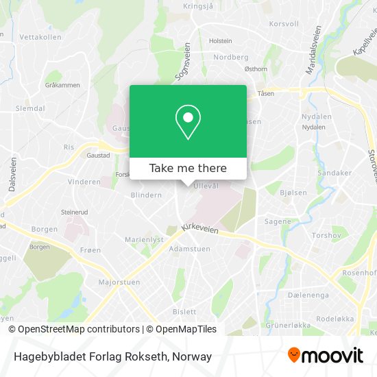 Hagebybladet Forlag Rokseth map