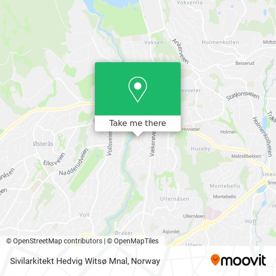 Sivilarkitekt Hedvig Witsø Mnal map