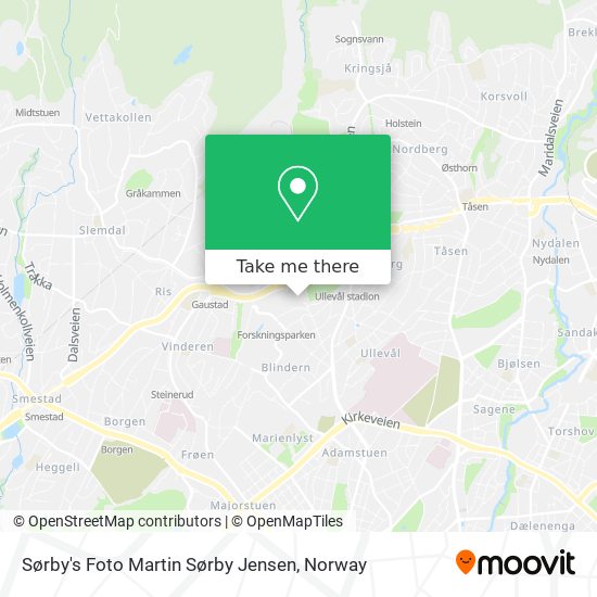 Sørby's Foto Martin Sørby Jensen map