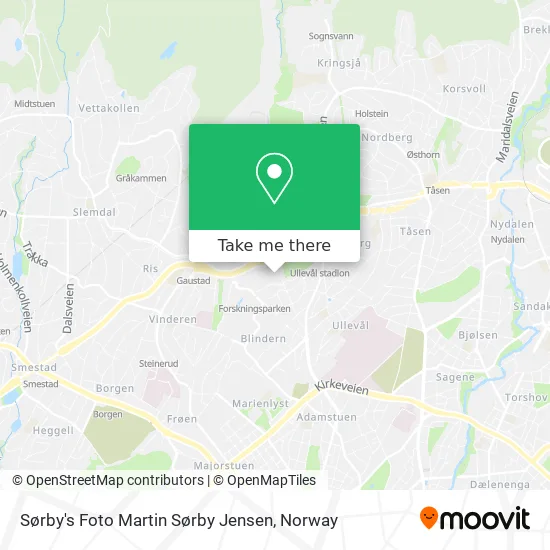 Sørby's Foto Martin Sørby Jensen map