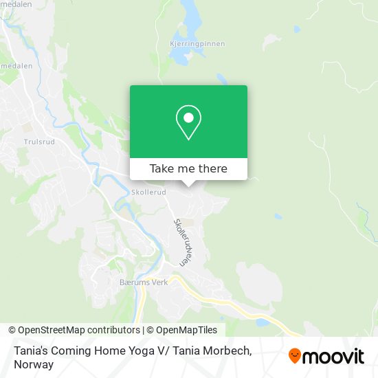 Tania's Coming Home Yoga V/ Tania Morbech map