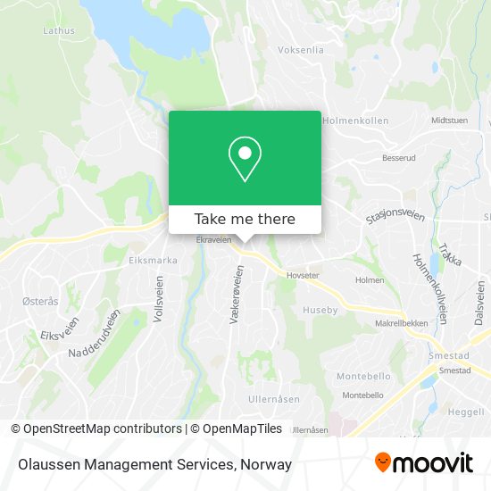 Olaussen Management Services map