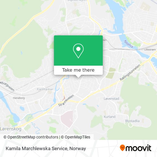 Kamila Marchlewska Service map