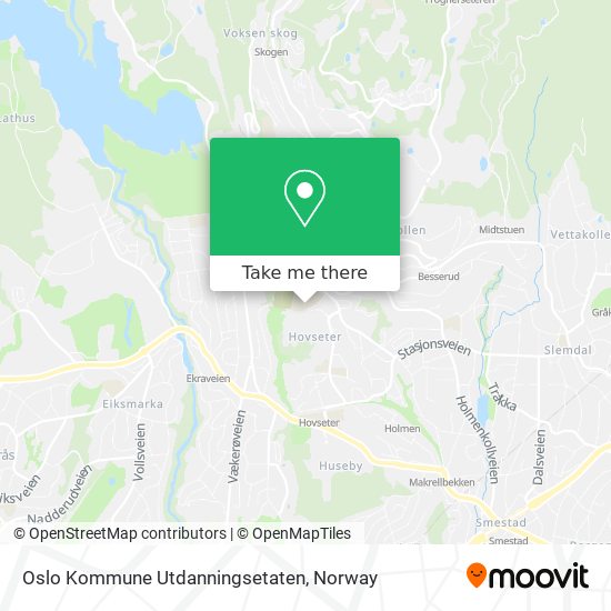 Oslo Kommune Utdanningsetaten map