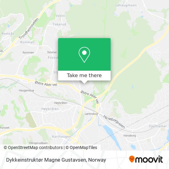 Dykkeinstruktør Magne Gustavsen map