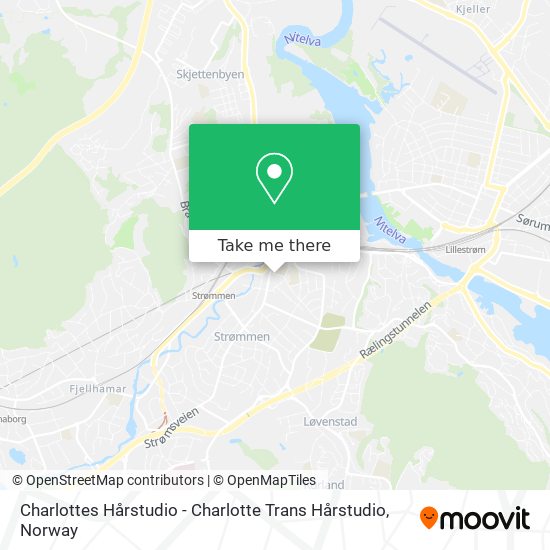Charlottes Hårstudio - Charlotte Trans Hårstudio map