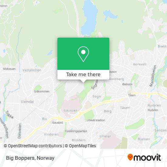 Big Boppers map