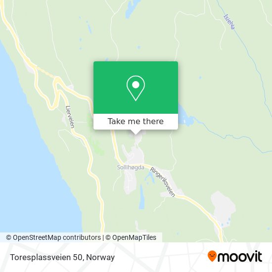 Toresplassveien 50 map